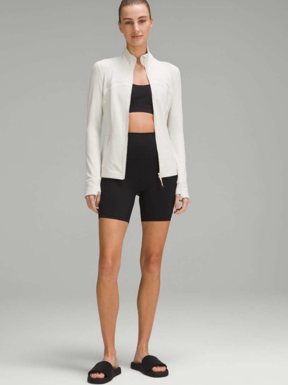 lululemon athletica Define Jacket in Bone